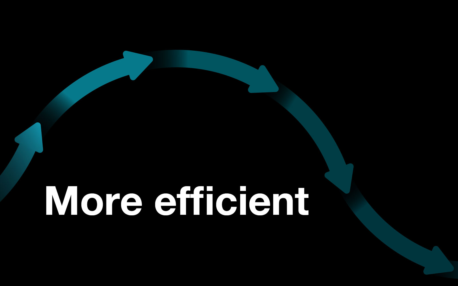 Continuous Manu­factu­ring - More efficient